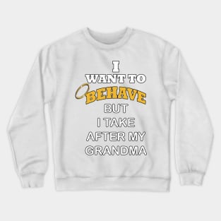 Copy of Hockey Gifts for Player & Fans Funny Quote What The Puck Ice Hockey Crewneck Sweatshirt